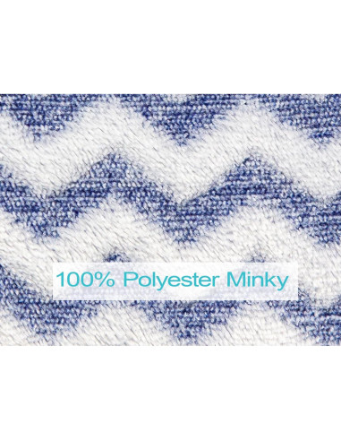 Cubierta de Asiento de Auto Infantil Niko Easy Wash - Chevron Azul - Ajuste Universal