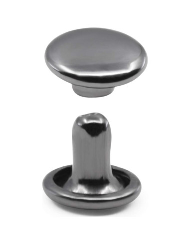 Remaches Doble Tapón Gunmetal Dritz con Herramientas 136g