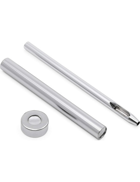 Remaches Doble Tapón Gunmetal Dritz con Herramientas 136g