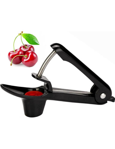 Deshuesador de Cereza Yun River Negro Acero Inoxidable