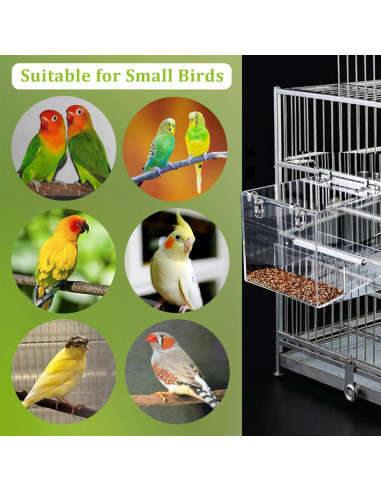 Comedero Automático para Aves GHAMYEE Pequeño Sin Desorden