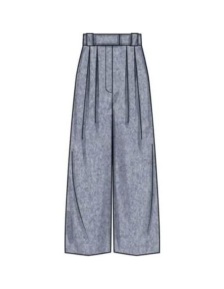 Patrón de Costura Simplicidad S9826 Pantalones y Cárdigan