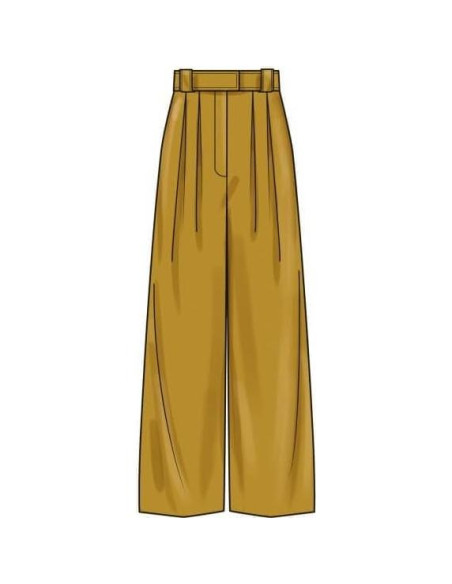 Patrón de Costura Simplicidad S9826 Pantalones y Cárdigan