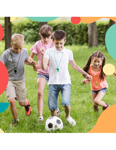 Collar con Silbato LIANGYUNZE - Set de 6 Unidades, Ligero y Duradero