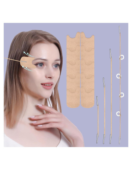 Cintas Elevadoras para Arrugas en Ojos Moonlight-ybh - 4 Cuerdas Fijas