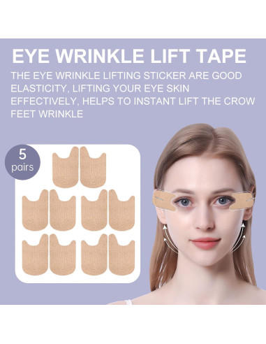 Cintas Elevadoras para Arrugas en Ojos Moonlight-ybh - 4 Cuerdas Fijas