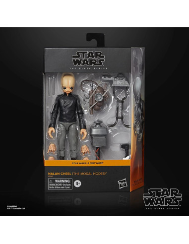 Figura de Acción Nalan Cheel Star Wars La Serie Negra 15 cm