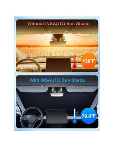 Protector Solar INSAUTO para Parabrisas Toyota 4Runner 2010-2025 2