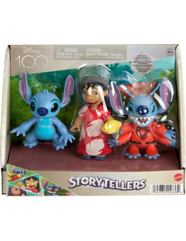 Paquete de 3 figuras posables Lilo y Stitch Mattel Disney