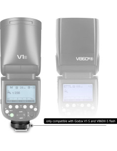 Repuesto Zapata Godox V1S V860III-S Metal Mejorada 2