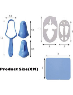 Kit de Hacer Sushi Fellibay - Moldes de Arroz y Cortadores para Niños 2
