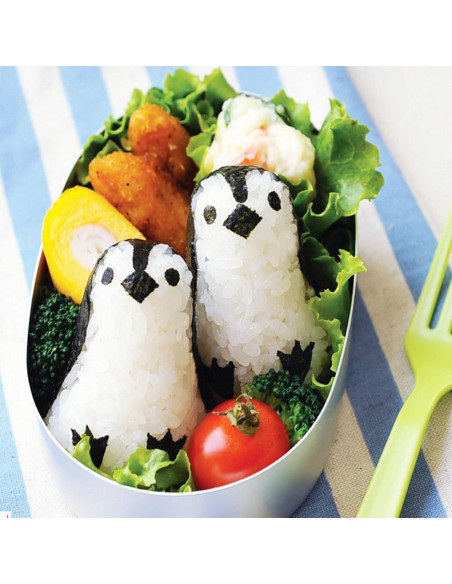 Kit de Hacer Sushi Fellibay - Moldes de Arroz y Cortadores para Niños