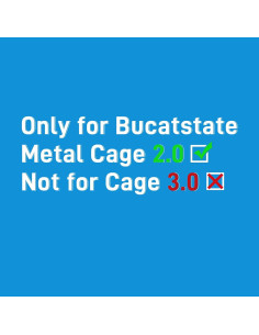 Accesorios de Rueda Universal Bucatstate 2.0 para Jaulas 2