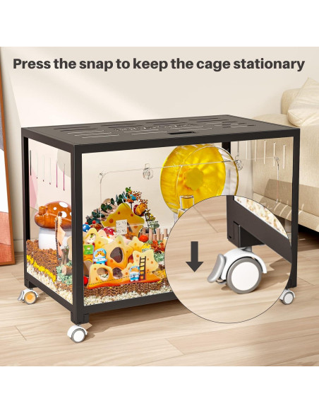 Accesorios de Rueda Universal Bucatstate 2.0 para Jaulas