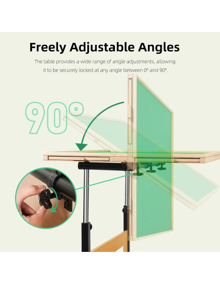 Mesa de Rompecabezas ALL4JIG 1500 Piezas Ajustable Verde