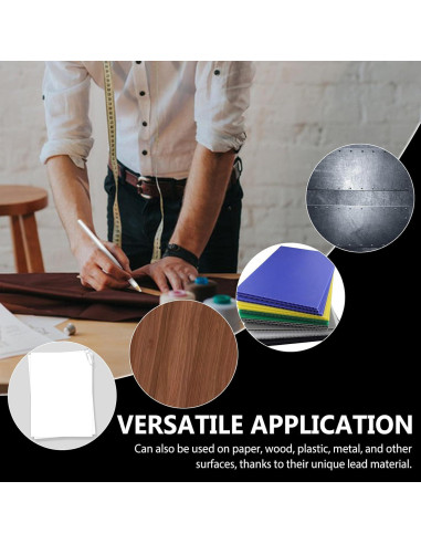 Lápices de Tiza para Tela YFANITI - 10 Piezas Blancos