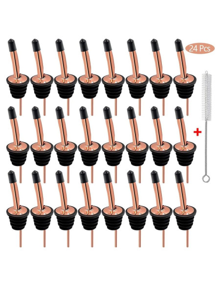 Vertedores de Licor SuproBarware Acero Inoxidable 24 Piezas