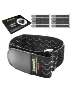 Correas Elásticas de Almacenamiento Apromisith 30.48 cm - Paquete de 8