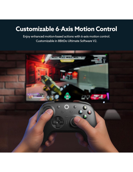Controlador Inalámbrico 8BitDo Ultimate 2 para Windows y Android Controlador Inalámbrico 8BitDo Ultimate 2 para Windows y Android