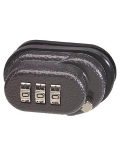 Candado de Gatillo Master Lock 94DSPT, Combinación 3 Dígitos, Negro