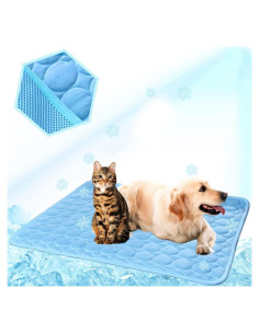 Alfombra Enfriadora Lavable para Perros Morder MeiLiMiYu 40x30 cm