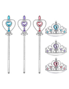 Conjunto de Disfraz de Princesa BIBUTY 6 Piezas para Niñas