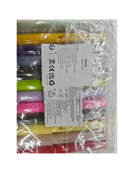 Lápiz Sin Tinta Ainiv, 12 Juegos Coloridos Reutilizables 0.5mm