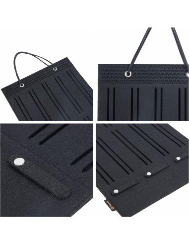 Soporte para moños de niña PACMAXI Negro 51x30 cm