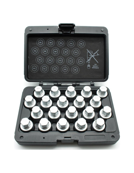 Juego de 20 llaves de extracción antirrobo TEMO para Audi