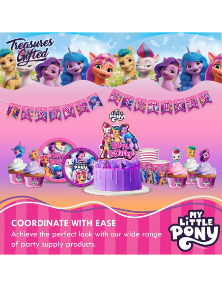 Tazas de Papel My Little Pony Regalos de Tesoros 9 oz 8 Unidades