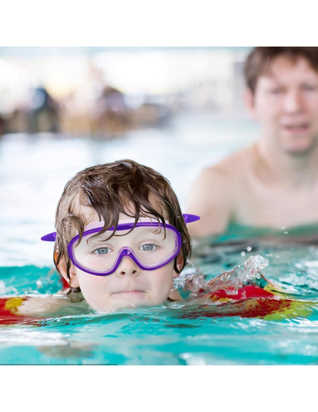 Gafas de natación KAILIMENG para niños, 2 paquetes, anti-vaho