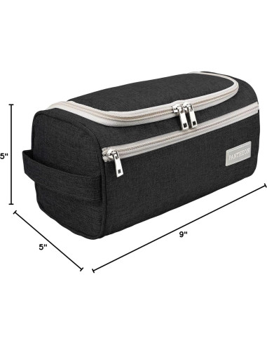 Bolsa de Aseo de Viaje Pantheon Negra - Organizador Unisex