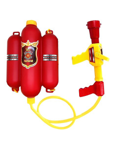 Blaster de Agua Mochila Bombero DLHONORV 2.5L para Niños