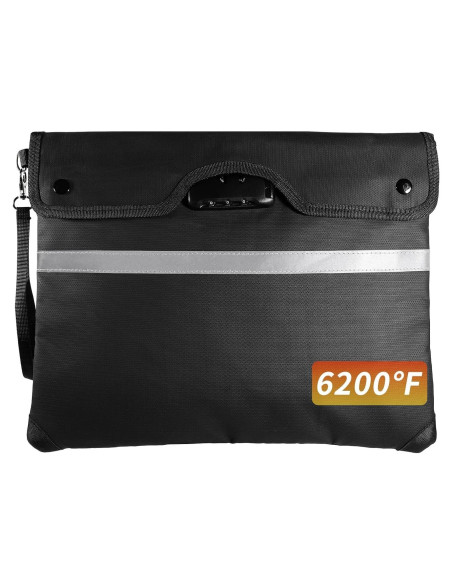 Bolsa de Dinero Resistente al Fuego Homelylife A4 6200F Bolsa de Dinero Resistente al Fuego Homelylife A4 6200F