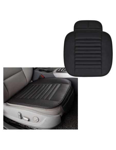 Cubierta de Asiento Frontal Sylvil PU Negro Universal 52.1x48cm