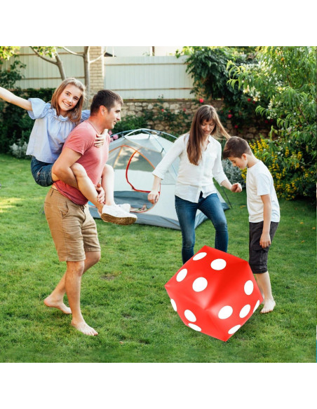 Juego de Dados Inflables Gigantes SAYAYA 3 Piezas 32 cm