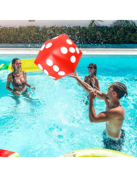 Juego de Dados Inflables Gigantes SAYAYA 3 Piezas 32 cm