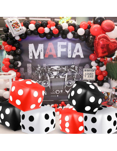 Juego de Dados Inflables Gigantes SAYAYA 3 Piezas 32 cm