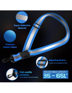 Faja Reflectante Simket para Correr y Caminar de Noche 2