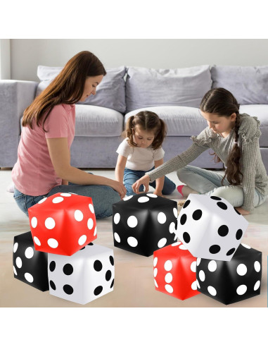 Juego de Dados Inflables Gigantes SAYAYA 3 Piezas 32 cm