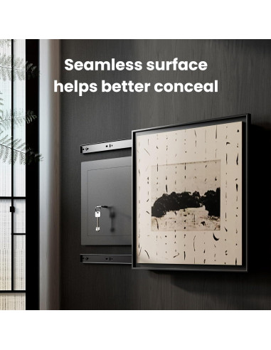 Caja Fuerte Oculta de Pared KornerBatl 40.64 cm Antirrobo