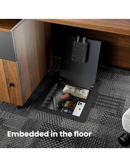 Caja Fuerte Oculta de Pared KornerBatl 40.64 cm Antirrobo