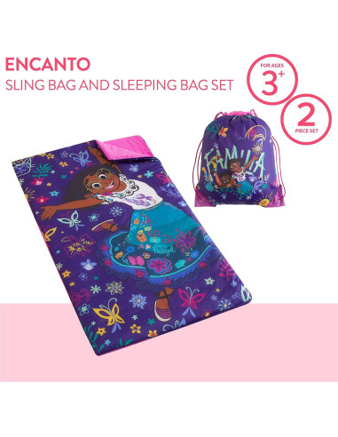 Juego de Bolsa de Dormir Idea Nuova Disney Encanto 132x76cm