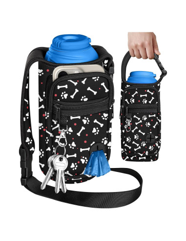 Bolsa Portátil para Botella de Agua Toykee 0.8L con Bolsillo