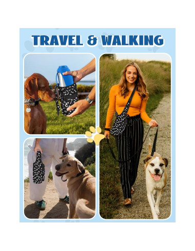 Bolsa Portátil para Botella de Agua Toykee 0.8L con Bolsillo