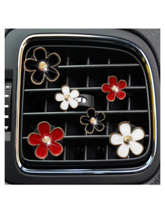 Clips de Ventilación de Aire EGBANG, 6 Pcs Decorativos