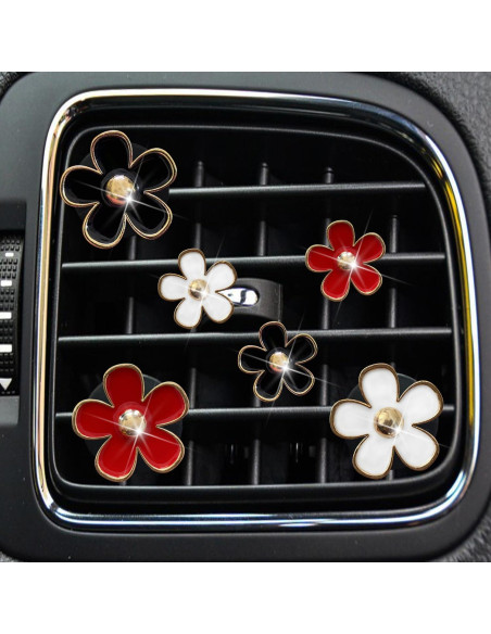 Clips de Ventilación de Aire EGBANG, 6 Pcs Decorativos