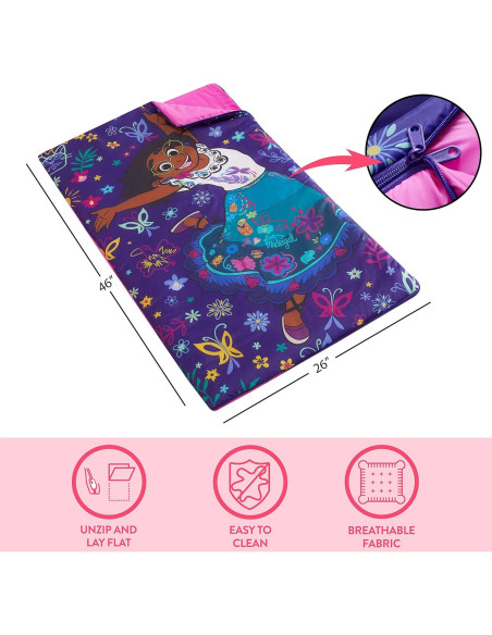 Juego de Bolsa de Dormir Idea Nuova Disney Encanto 132x76cm