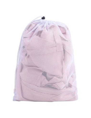 Bolsa de Lavandería MIKIWELL Grande Malla Resistente Blanca