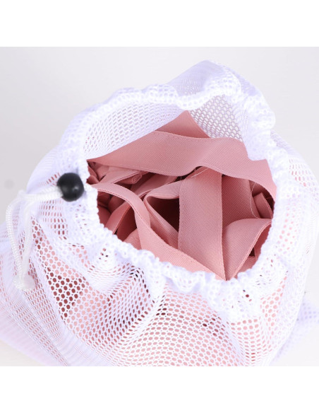 Bolsa de Lavandería MIKIWELL Grande Malla Resistente Blanca Bolsa de Lavandería MIKIWELL Grande Malla Resistente Blanca